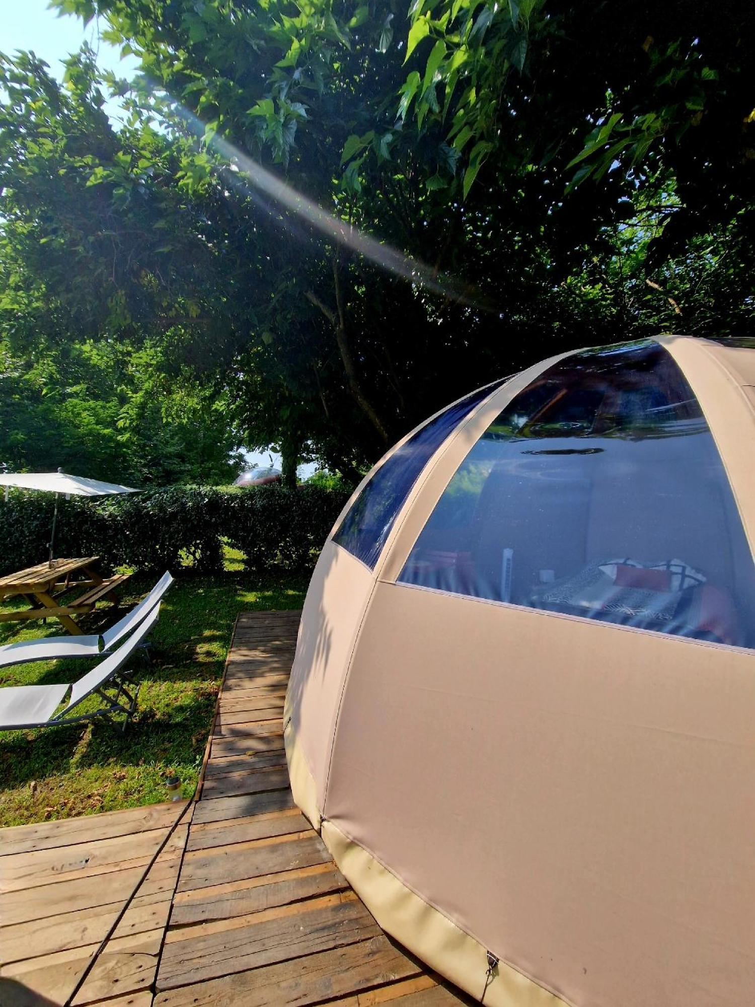 Bed and Breakfast Les Nuits De Cassiopee Sorde-lʼAbbaye Zimmer foto
