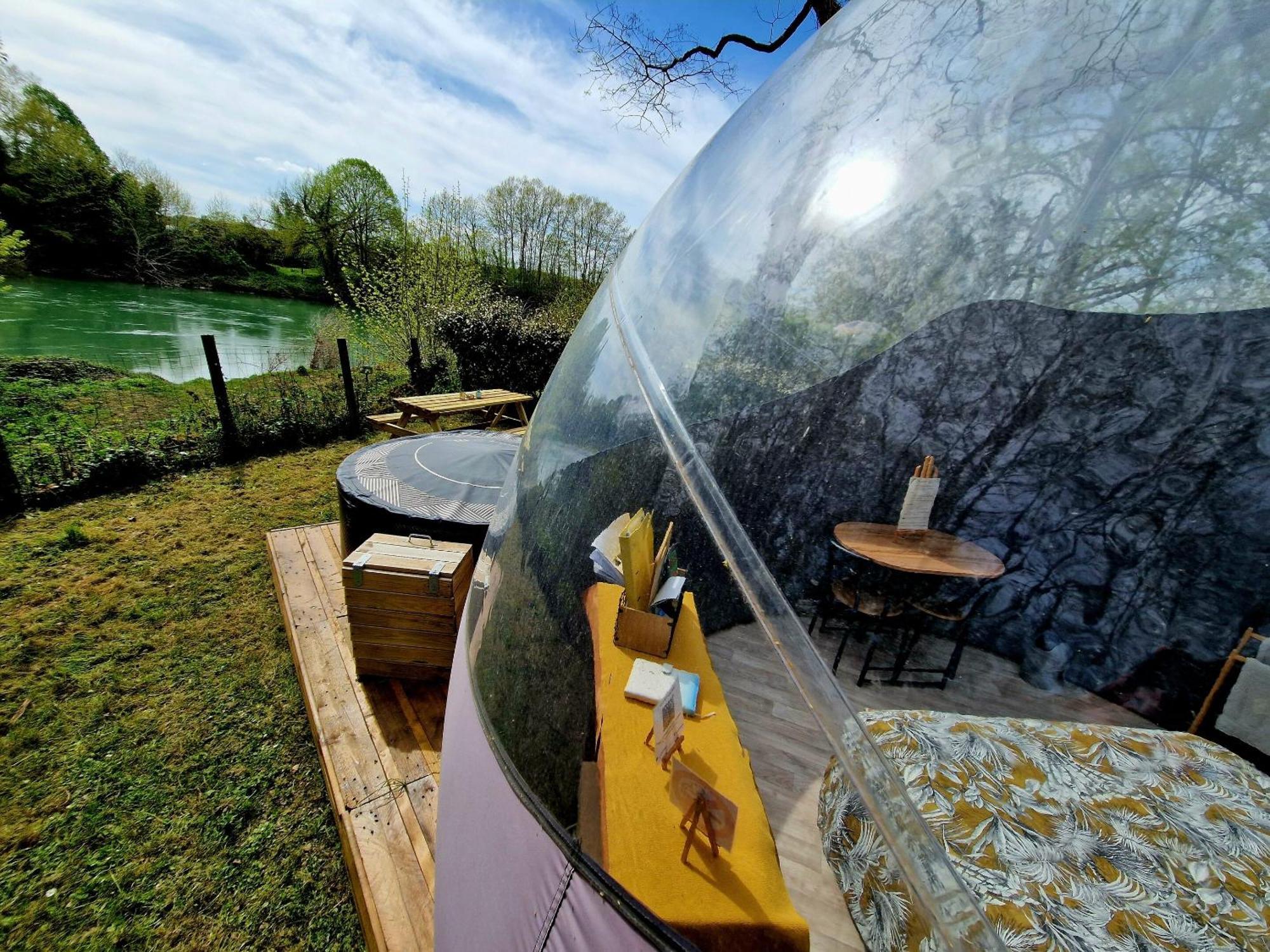 Bed and Breakfast Les Nuits De Cassiopee Sorde-lʼAbbaye Zimmer foto